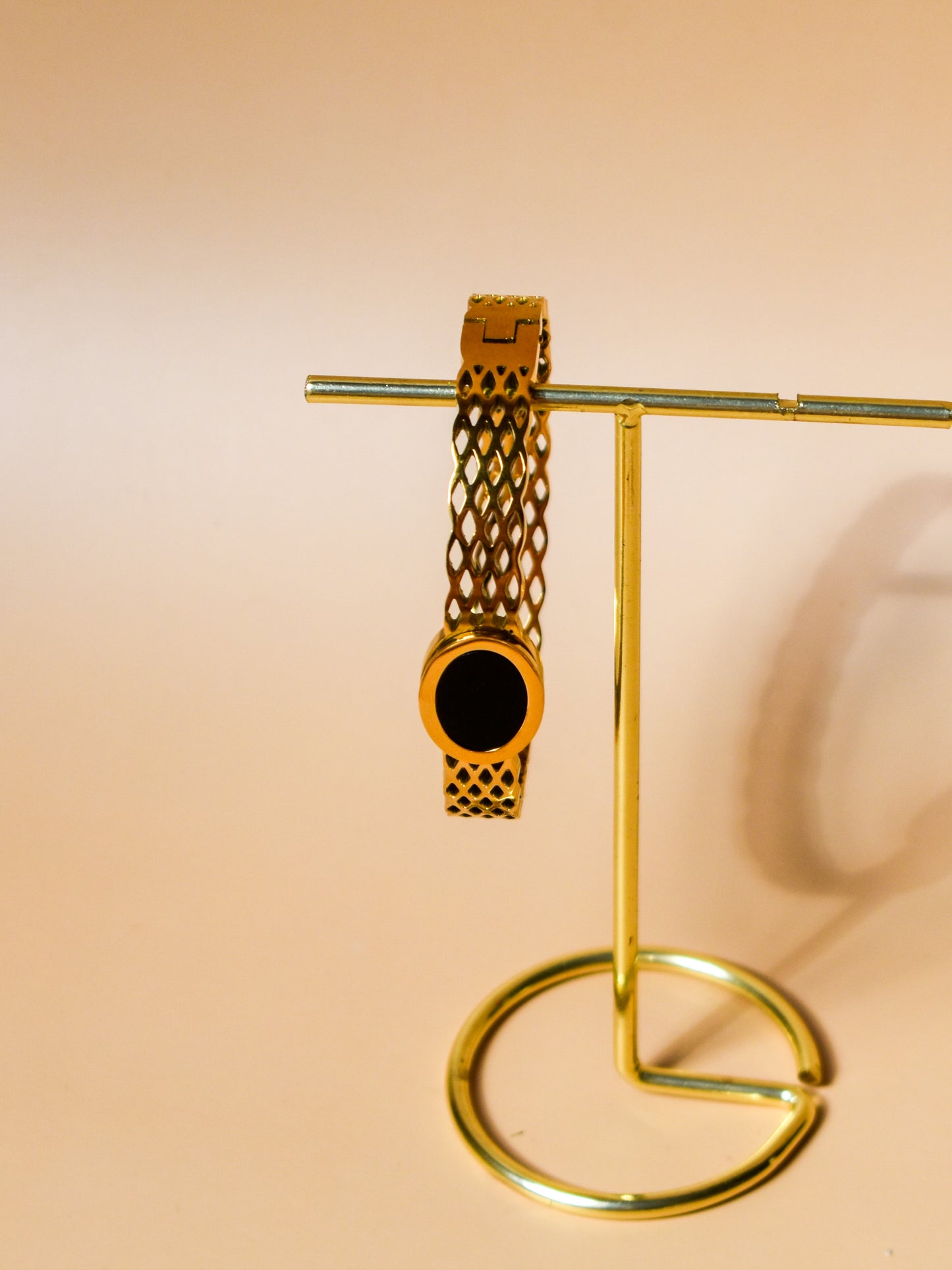 Regina black bangle
