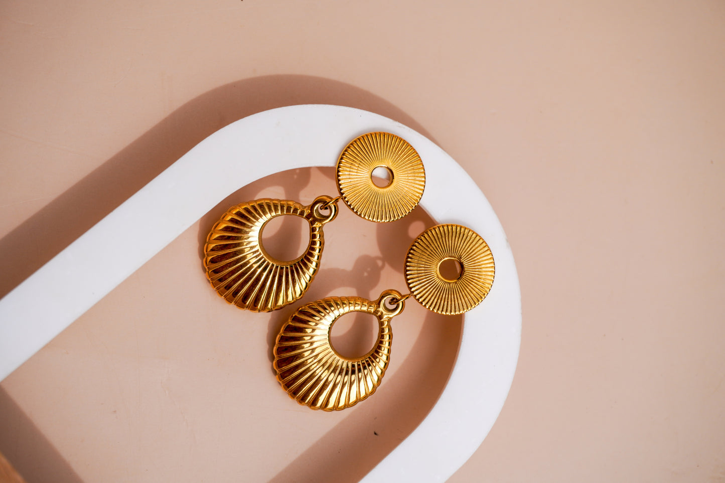 Teardrop earrings