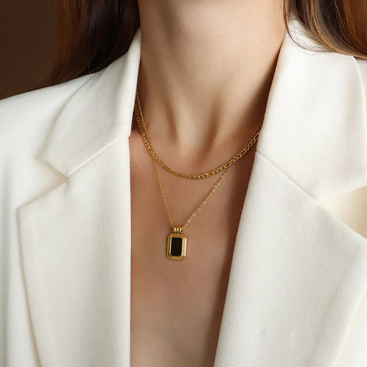 Regina layered necklace
